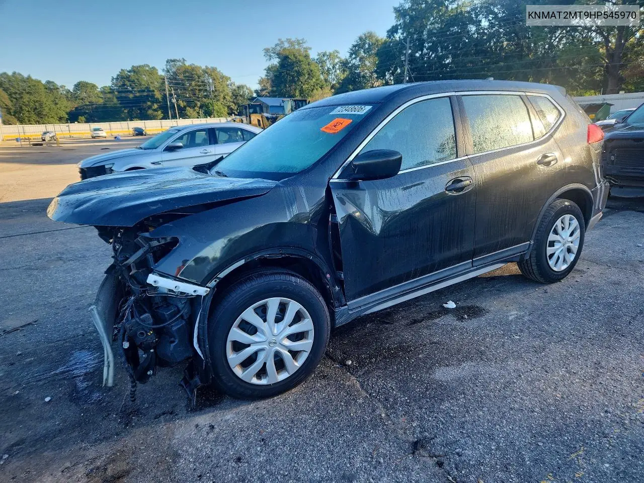 2017 Nissan Rogue S VIN KNMAT2MT9HP545970 фото 1