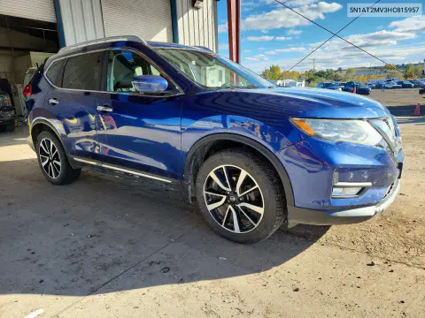 2017 Nissan Rogue S VIN 5N1AT2MV3HC815957 фото 4