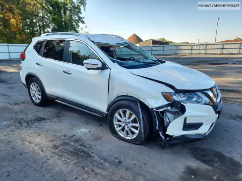 KNMAT2MV6HP590429 — 2017 Nissan Rogue, zdjęcie 4 z Copart, Przód