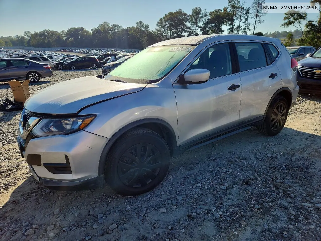 KNMAT2MV0HP514995 Nissan Rogue 2017 — uszkodzenie Bok, zdjęcie przed naprawą