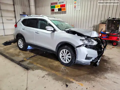KNMAT2MV0HP540349 — 2017 Nissan Rogue, photo 4 from Copart, Front end