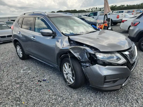 KNMAT2MVXJP617458 — 2018 Nissan Rogue, photo 4 from Copart, Front end