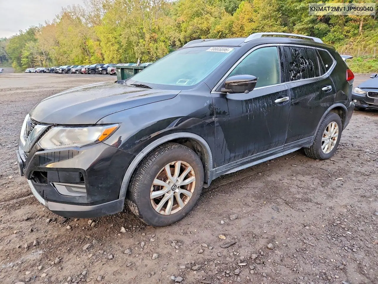 2018 Nissan Rogue S VIN KNMAT2MV1JP609040 фото 1