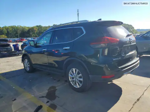 2018 Nissan Rogue Sv VIN 5N1AT2MV4JC754933 фото 2