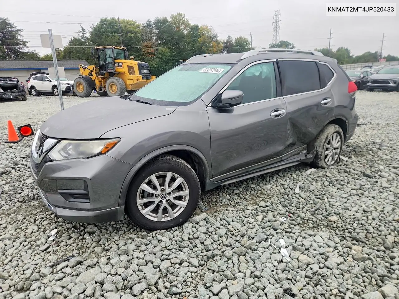 2018 Nissan Rogue Sv VIN KNMAT2MT4JP520433 фото 1