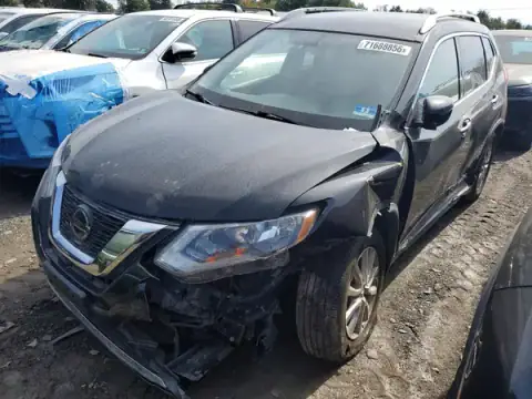 KNMAT2MV2JP607281 — 2018 Nissan Rogue, Przód (Front End), zdjęć przed naprawą