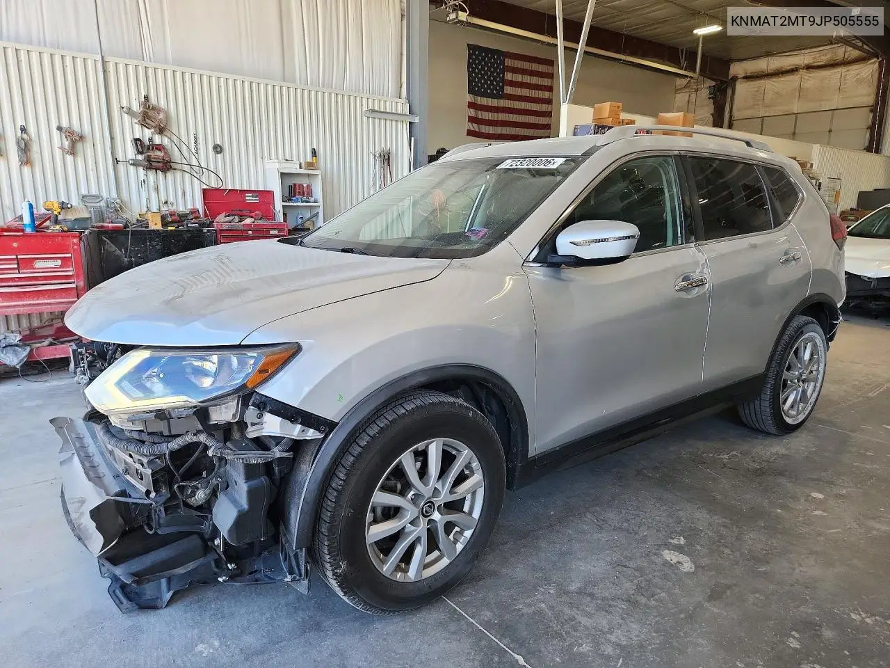 2018 Nissan Rogue Sv VIN KNMAT2MT9JP505555 фото 1
