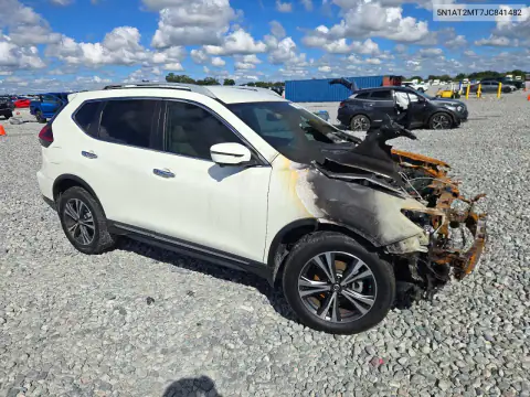 5N1AT2MT7JC841482 — 2018 Nissan Rogue, zdjęcie 4 z Copart, Przód