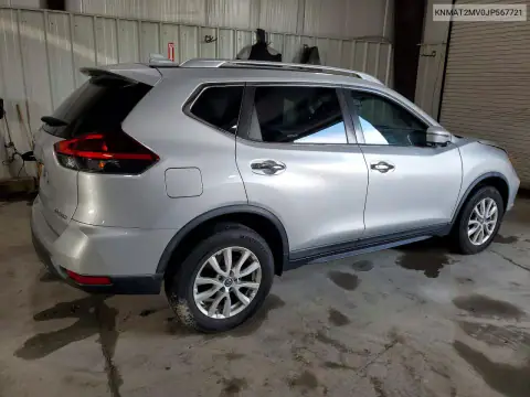 KNMAT2MV0JP567721 — 2018 Nissan Rogue, фото 3 з Copart, Передня частина