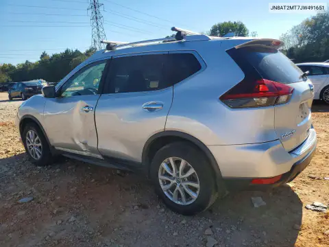 JN8AT2MT7JW491651 — 2018 Nissan Rogue, zdjęcie 2 z Copart, Bok