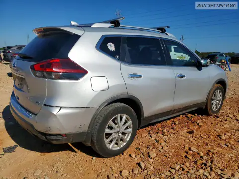 JN8AT2MT7JW491651 — 2018 Nissan Rogue, zdjęcie 3 z Copart, Bok