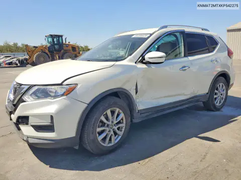 2019 Nissan Rogue Sv VIN KNMAT2MTXKP542275 фото 1