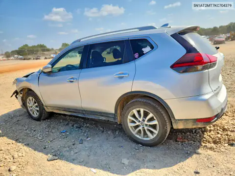 2019 Nissan Rogue Sv VIN 5N1AT2MT7KC704379 фото 2