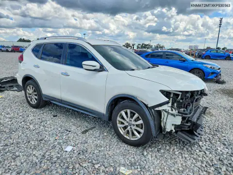 KNMAT2MTXKP530563 — 2019 Nissan Rogue, zdjęcie 4 z Copart 21.10.2026, Przód