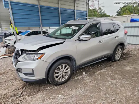 2019 Nissan Rogue Sv VIN KNMAT2MT4KP549769 фото 1