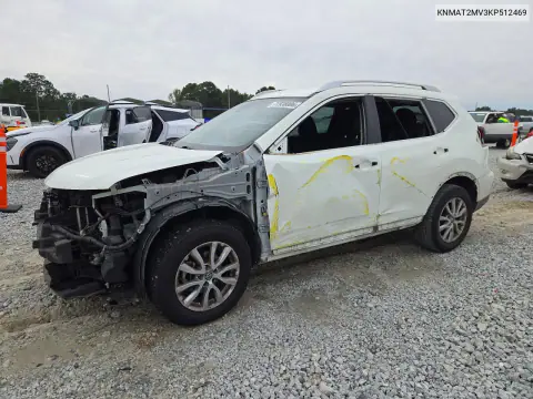2019 Nissan Rogue Sv VIN KNMAT2MV3KP512469 фото 1
