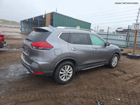 KNMAT2MT8KP520890 — 2019 Nissan Rogue, photo 3 from Copart, Mechanical damage