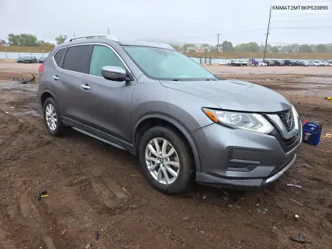 KNMAT2MT8KP520890 — 2019 Nissan Rogue, photo 4 from Copart, Mechanical damage
