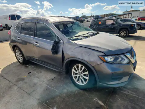 KNMAT2MT5KP558982 — 2019 Nissan Rogue, zdjęcie 4 z Copart, Dachowanie