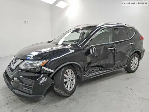 KNMAT2MT3LP501035 Nissan Rogue 2020 — uszkodzenie Bok, zdjęcie przed naprawą
