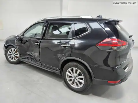 KNMAT2MT3LP501035 — 2020 Nissan Rogue, zdjęcie 2 z Copart 15.10.2026, Bok