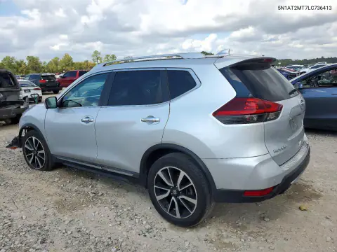 5N1AT2MT7LC736413 — 2020 Nissan Rogue, фото 2 з Copart 27.10.2026, Передня частина