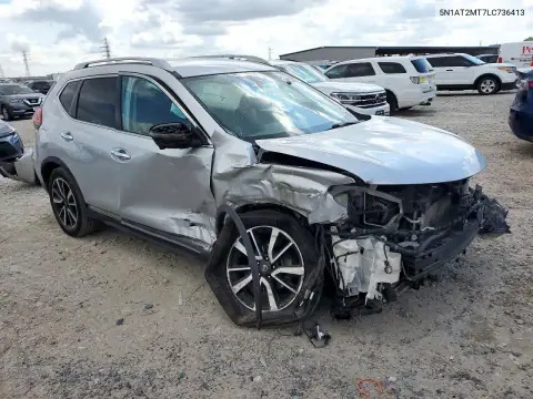 5N1AT2MT7LC736413 — 2020 Nissan Rogue, фото 4 з Copart 27.10.2026, Передня частина