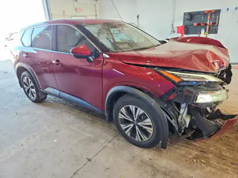 JN8AT3BB9MW219624 — 2021 Nissan Rogue, photo 4 from Copart, Front end
