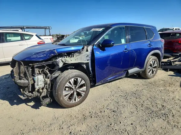 5N1AT3BA5MC832131 Nissan Rogue 2021 — повреждение Передняя часть, фото до ремонта