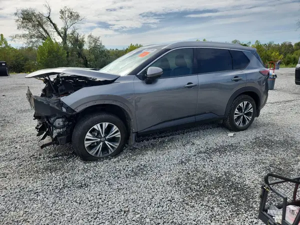 5N1AT3BA0MC722491 Nissan Rogue 2021 — Front end damage, before-repair photo