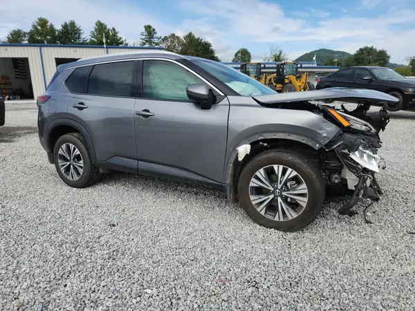5N1AT3BA0MC722491 — 2021 Nissan Rogue, photo 4 from Copart, Front end