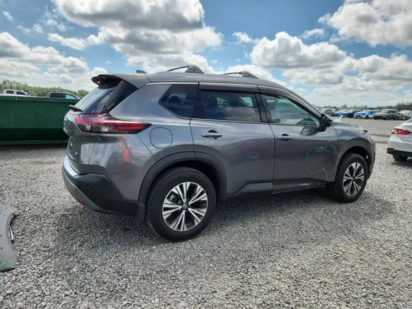 5N1AT3BA7MC795079 — 2021 Nissan Rogue, photo 3 from Copart, Front end