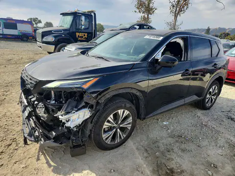 5N1AT3BAXMC796517 — 2021 Nissan Rogue, წინა ნაწილი (Front End), ფოტოები შეკეთებამდე