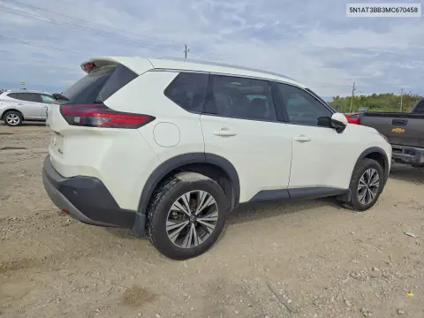 2021 Nissan Rogue Sv VIN 5N1AT3BB3MC670458 фото 3