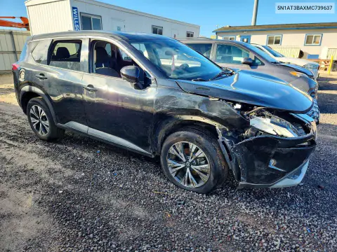 2021 Nissan Rogue Sv VIN 5N1AT3BAXMC739637 фото 4