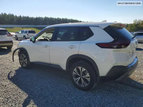 2021 Nissan Rogue Sv VIN 5N1AT3BA9MC812836 фото 2