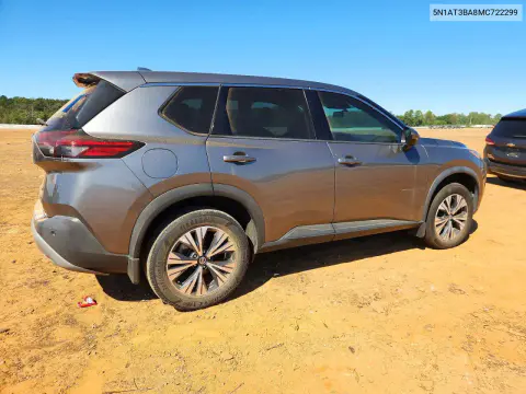 2021 Nissan Rogue Sv VIN 5N1AT3BA8MC722299 фото 3