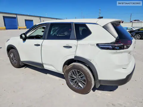 2026 Nissan Rogue S VIN 5N1BT3AA3TC822802 фото 2