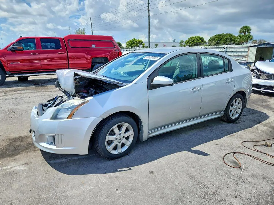 2012 NISSAN SENTRA VIN 3N1AB6APXCL621561 фото 1