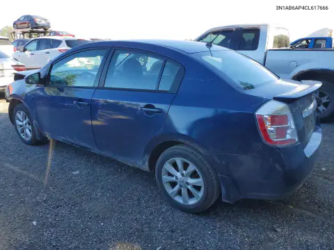 3N1AB6AP4CL617666 — 2012 Nissan Sentra, zdjęcie 2 z Copart, Przód