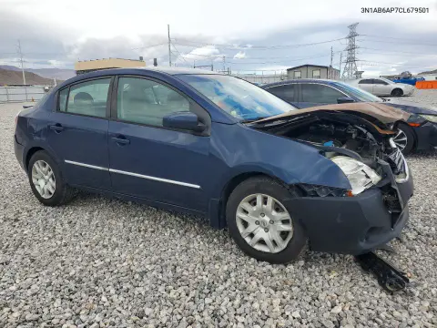 2012 Nissan Sentra 2.0 VIN 3N1AB6AP7CL679501 фото 4
