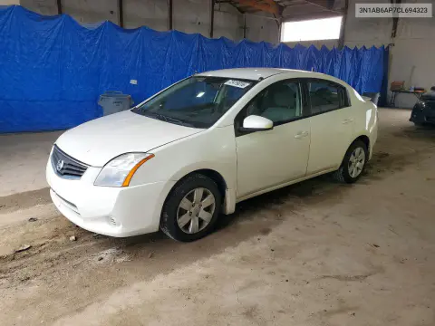 2012 Nissan Sentra 2.0 VIN 3N1AB6AP7CL694323 фото 1