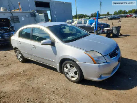 2012 Nissan Sentra 2.0 VIN 3N1AB6AP5CL686592 фото 4