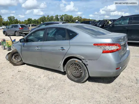 2014 Nissan Sentra S VIN 3N1AB7AP0EL645599 фото 2