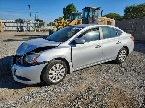 3N1AB7AP2EY332394 — 2014 Nissan Sentra, Front end (Front End), before-repair photos
