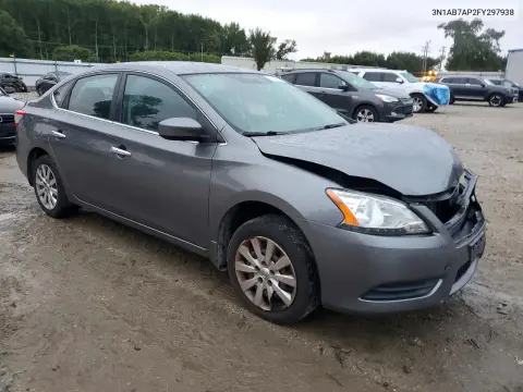 2015 Nissan Sentra Sv VIN 3N1AB7AP2FY297938 фото 4