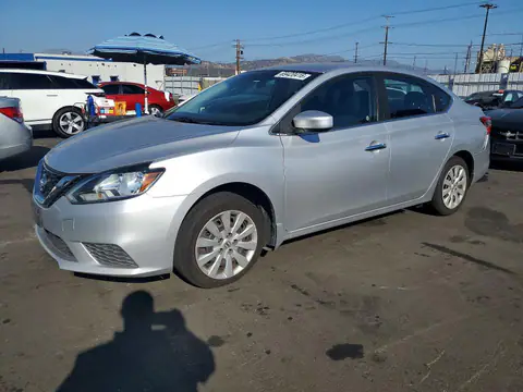 3N1AB7AP5GY323367 — 2016 Nissan Sentra, Передняя часть (Front End), фото до ремонта