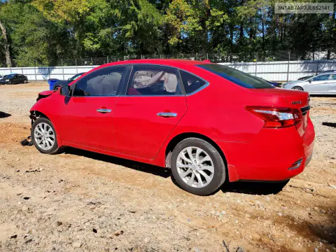 2018 Nissan Sentra Sv VIN 3N1AB7AP7JL652141 фото 2