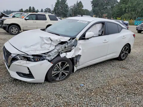 3N1AB8CVXMY202072 — 2021 Nissan Sentra, Передняя часть (Front End), фото до ремонта
