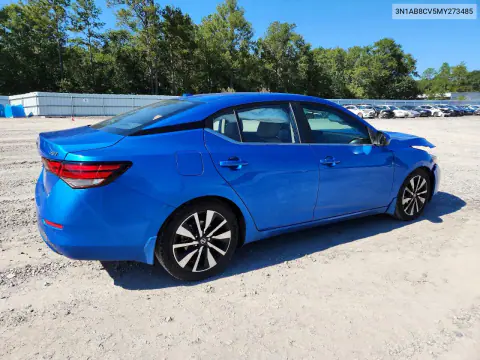 2021 Nissan Sentra Sv VIN 3N1AB8CV5MY273485 фото 3